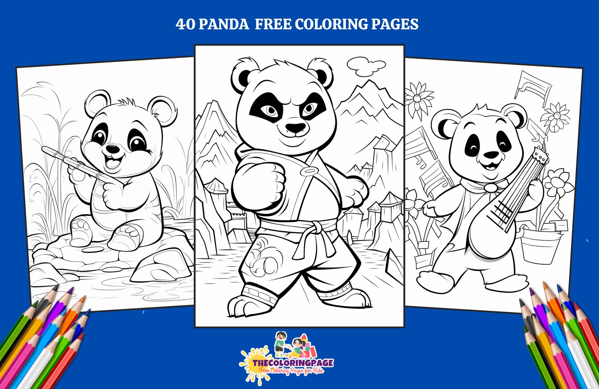 40 Free Panda Coloring Pages For Kids