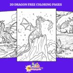 Adventure Awaits 20 Free Dragon Coloring Pages For Kids