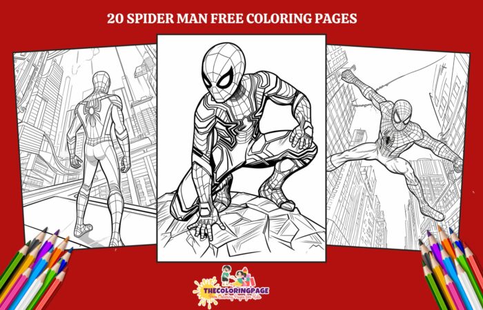Explore Spidey's World 20 Free Download Coloring Pages for Kid