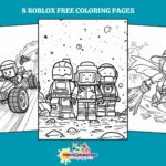 Explore the Roblox Universe 8 Free Coloring Pages for Kids