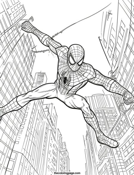 Explore Spidey's World: 20 Free Download Coloring Pages for Kid ...