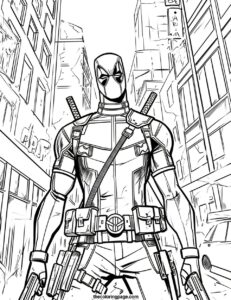 35 Free Deadpool Coloring Pages - Perfect for Little Artists ...