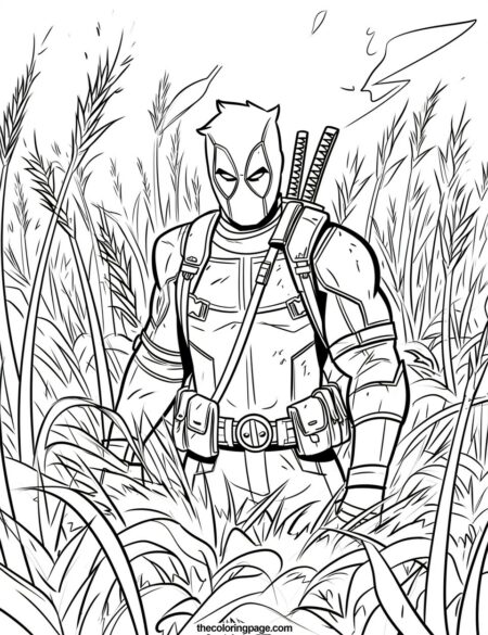 35 Free Deadpool Coloring Pages - Perfect for Little Artists ...