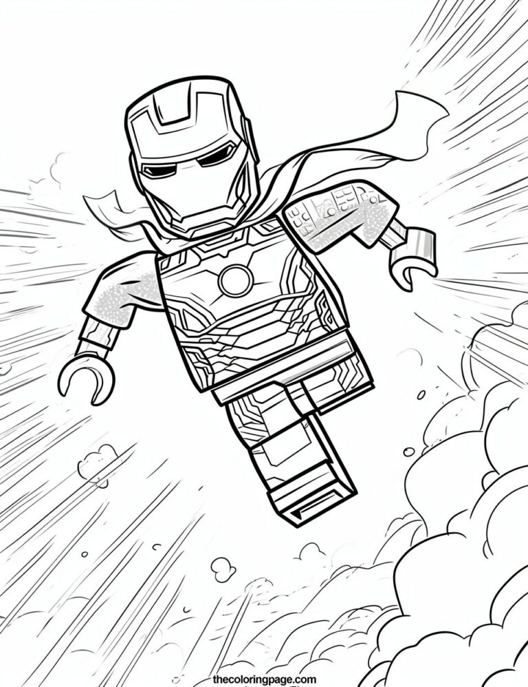 25 Free Lego Superhero Coloring Pages For Kids Absolutely Free