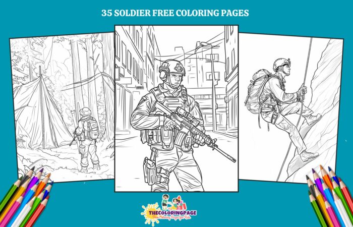 35 Free Soldier Coloring Pages For Kids