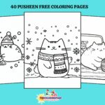 40 Free Pusheen Coloring Pages For Kids - Free to Download and Color