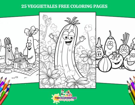 25 Free Veggietales Coloring Pages