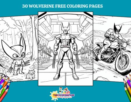 30 Free Wolverine Coloring Pages For Kids