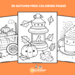 30 Free Autumn Coloring Pages - Perfect for Little Artists