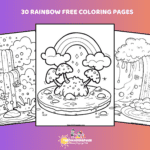 30 Free Rainbow Coloring Pages – Absolutely Free