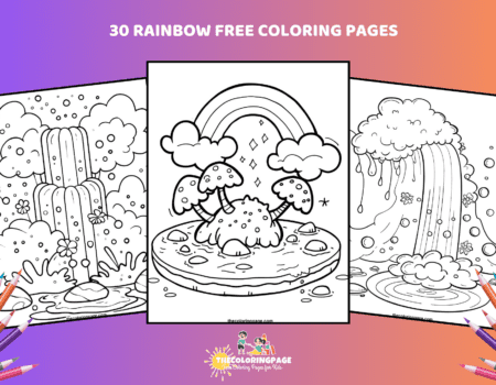 30 Free Rainbow Coloring Pages – Absolutely Free